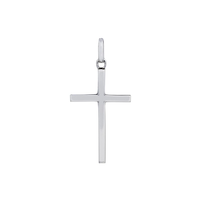 CRUZ PLATA PALITO 29MM - 1