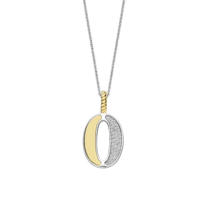 COLLAR TI SENTO LETRA 'O' 6840ZYO - 1