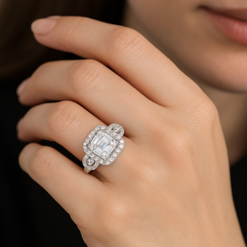 ANILLO PRINCESS SOFIA 1.02 CT. TALLA 14 - 3