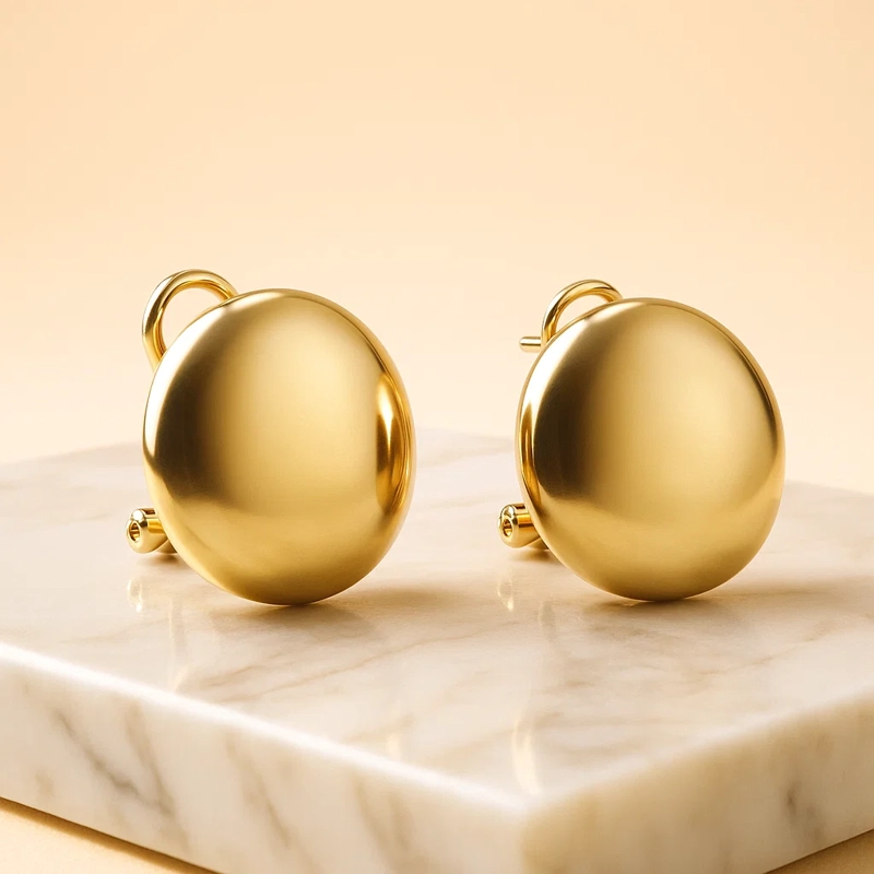 AROS PLATA VERMEIL CIRCULO OMEGA ESSENZA - 2
