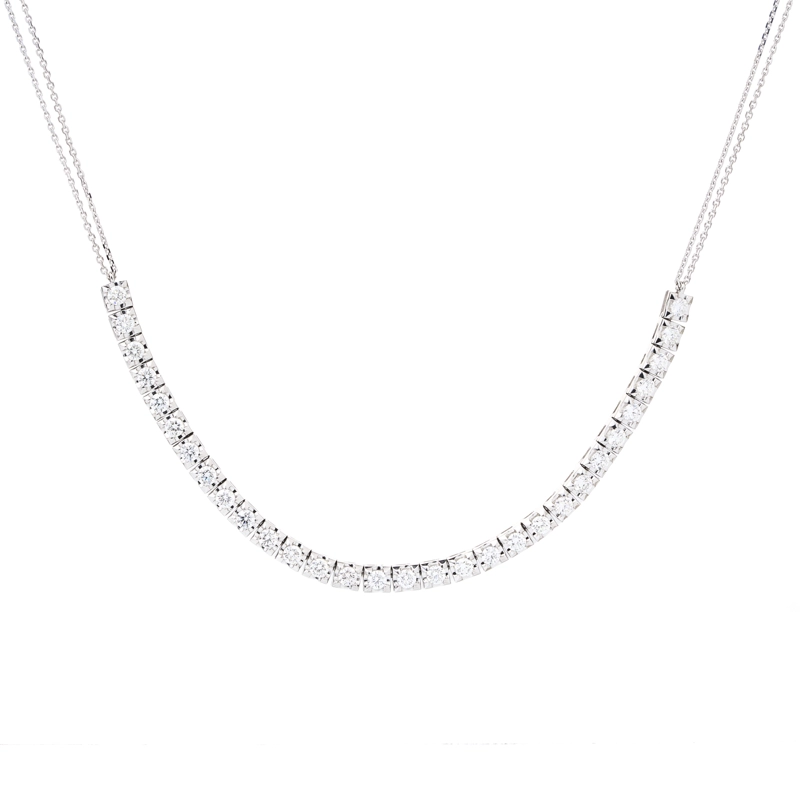 COLLAR TENNIS DIAM 2.37 CT DIAMANTES - 1