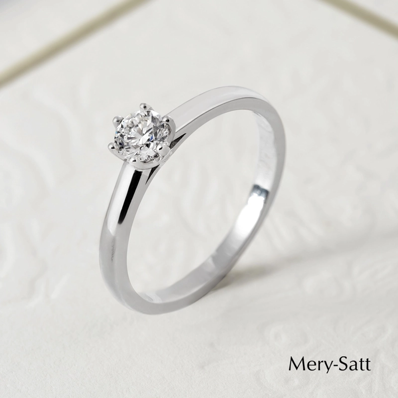 ANILLO ORO BLANCO 18K - LE DAHLIA  #12 - 2