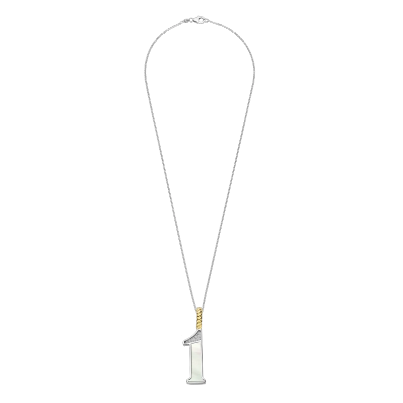 COLLAR TI SENTO NUMERO '1' 6841MW1 - 2
