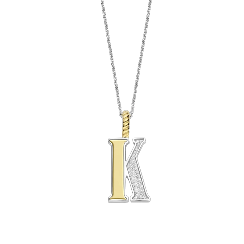 COLLAR TI SENTO LETRA 'K' 6840ZYK - 1