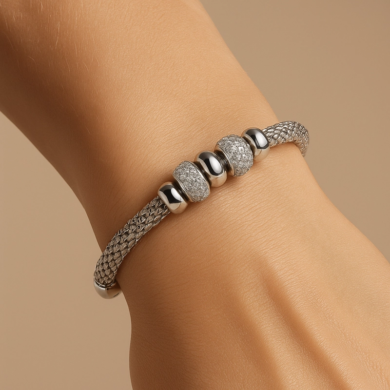 ESCLAVA FOPE ESSENZA PLATA - 3