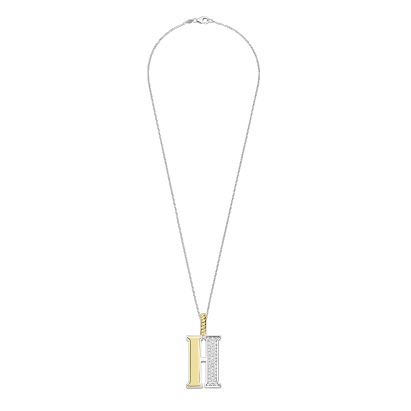 COLLAR TI SENTO LETRA 'H' 6840ZYH - 3