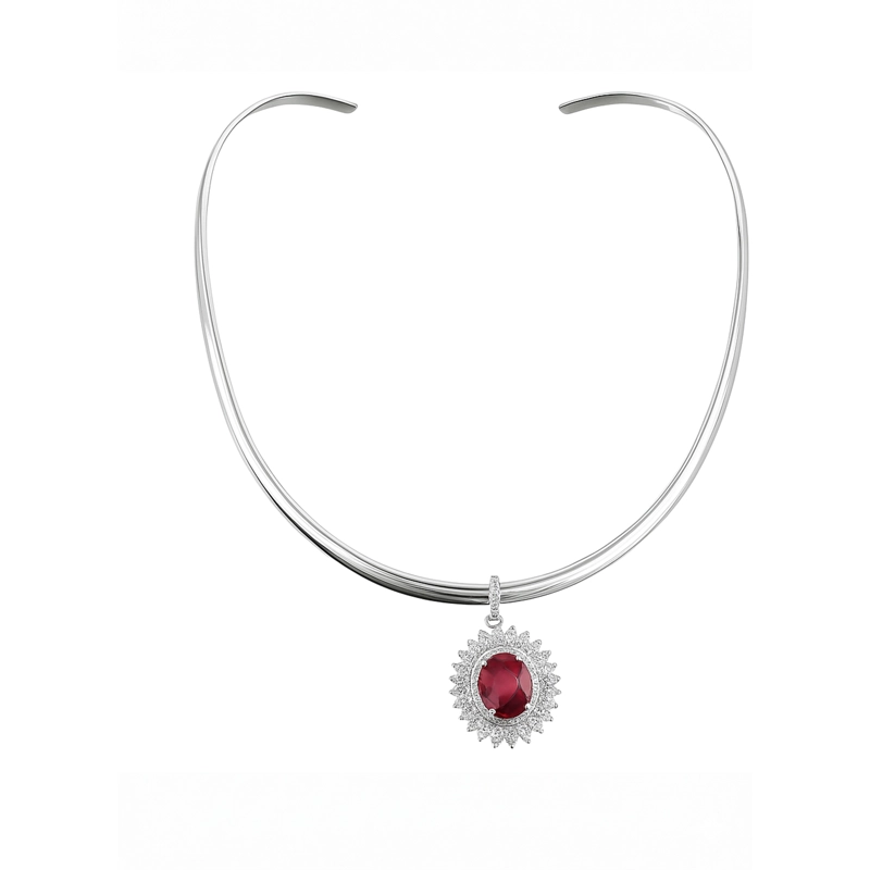 COLLAR RUBI NATURAL REINA SOPHIA - 2