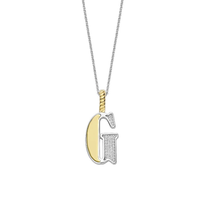COLLAR TI SENTO LETRA 'G' 6840ZYG