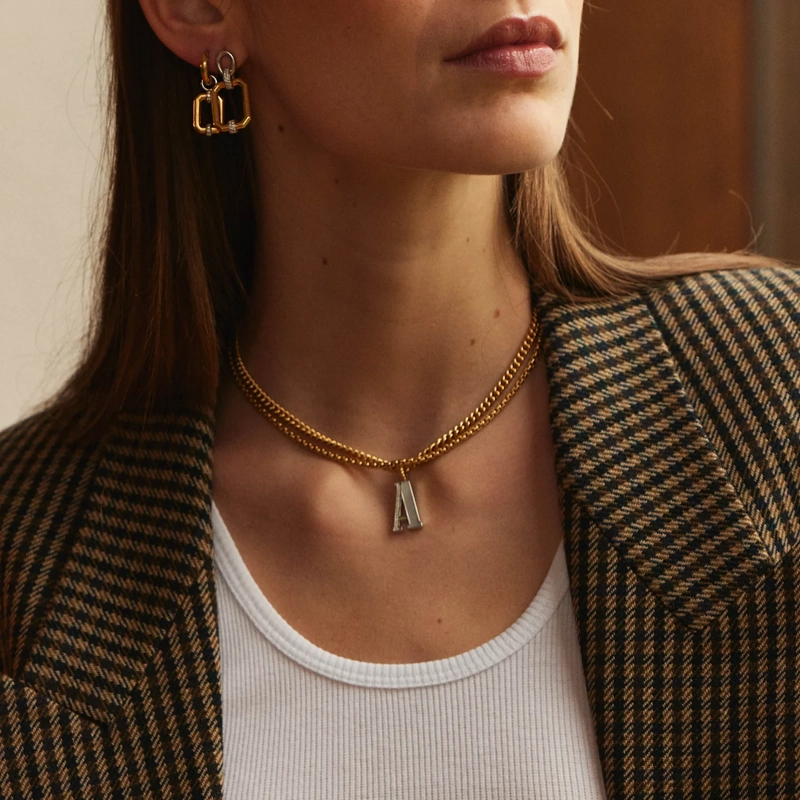 COLLAR TI SENTO LETRA 'I' 6840ZYI - 2