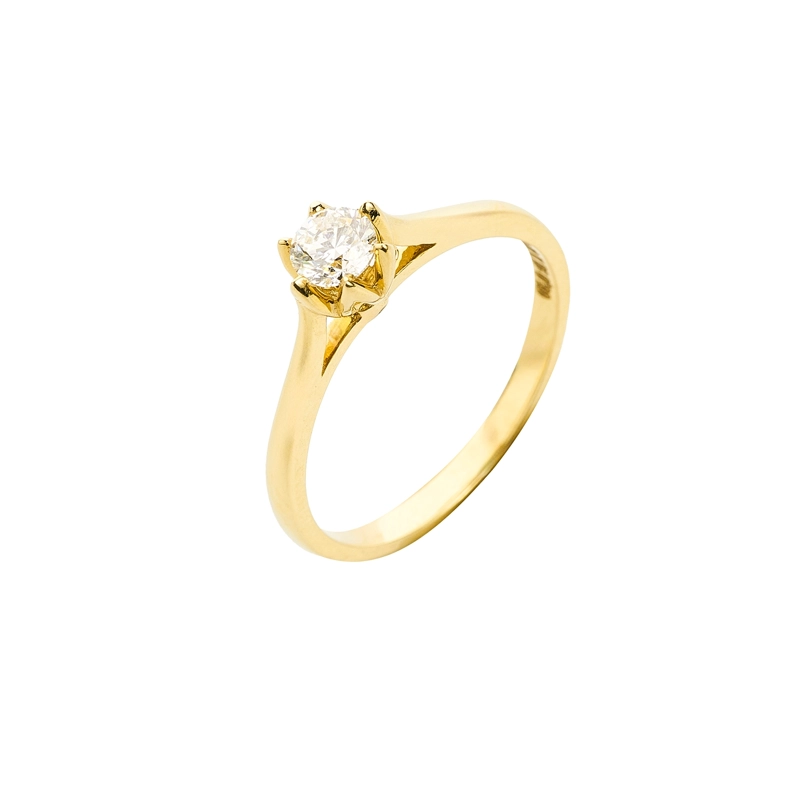 ANILLO OA DIAMANTE CENTRAL GRIFAS #13 - 1