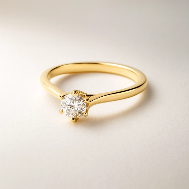ANILLO OA DIAMANTE CENTRAL GRIFAS #13 - 2