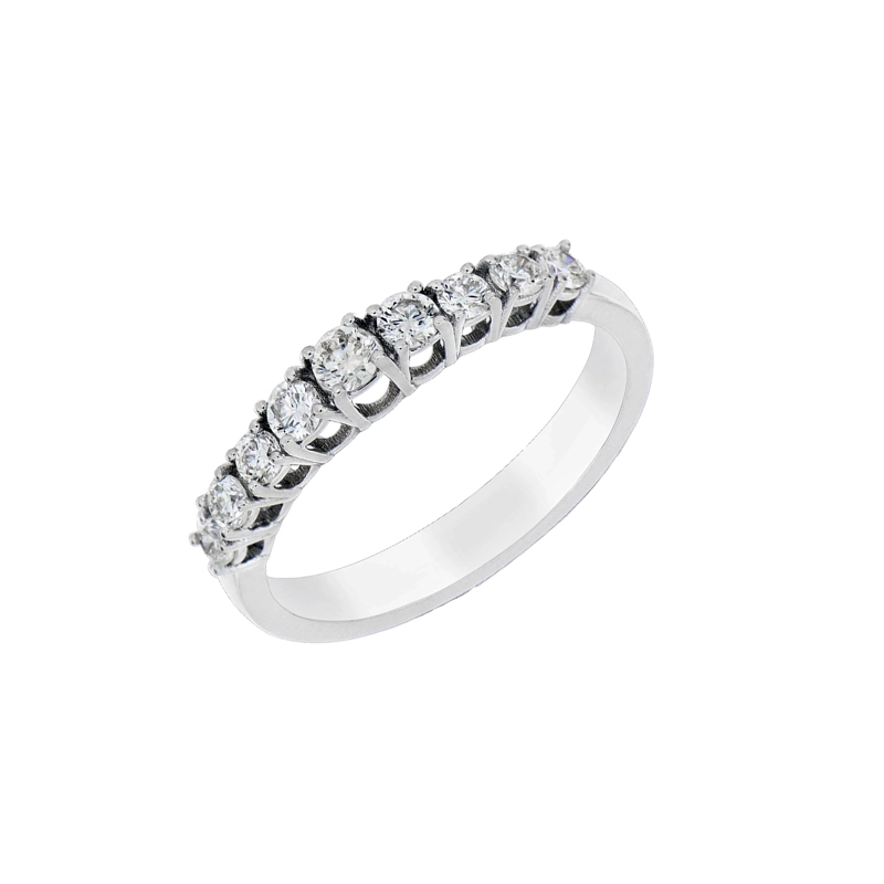 ANILLO ORO BLANCO 18K - LE JASMINE  #14.5 - 1
