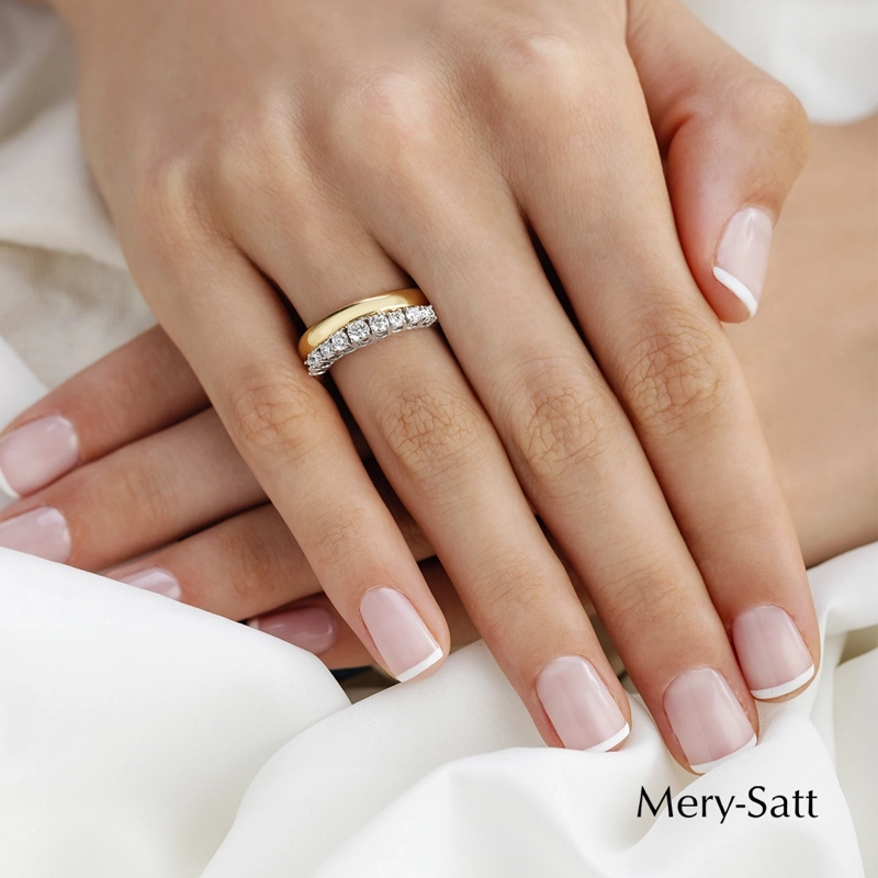 ANILLO ORO BLANCO 18K - LE JASMINE  #14.5 - 3
