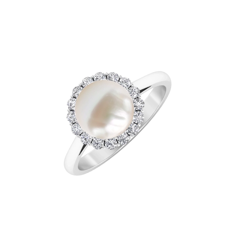 ANILLO ORO BLANCO 18K - LA GRAINE #12 - 1