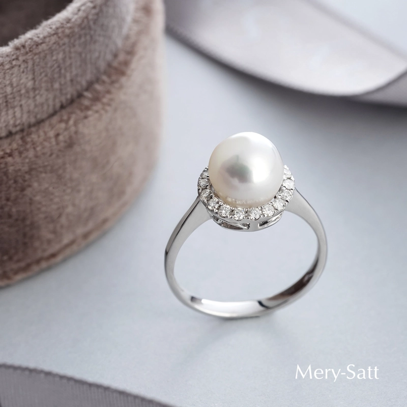 ANILLO ORO BLANCO 18K - LA GRAINE #12 - 2