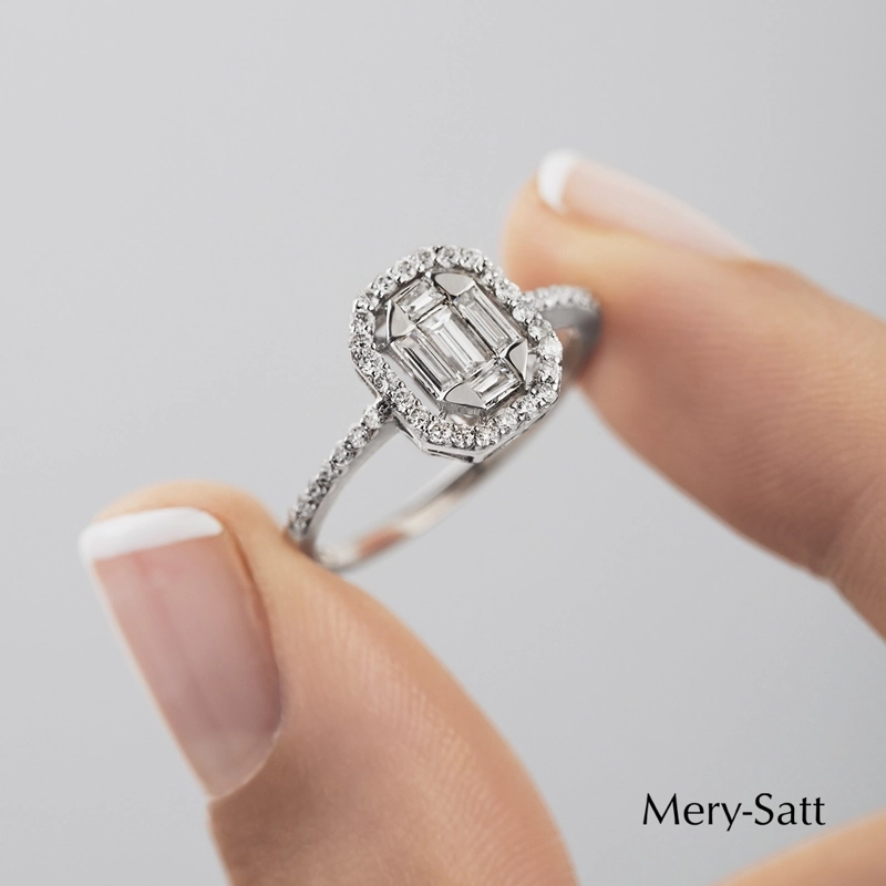 ANILLO ORO BLANCO 18K - LE TRÈFLE  #13 - 3