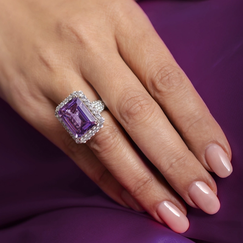 ANILLO BLOOM AMATISTA NATURAL 10,94 CT #14 - 2