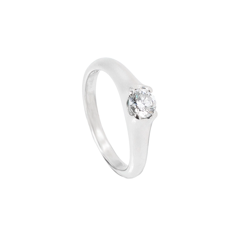 ANILLO SOLITARIO 0.33CT TALLA 7 - 1