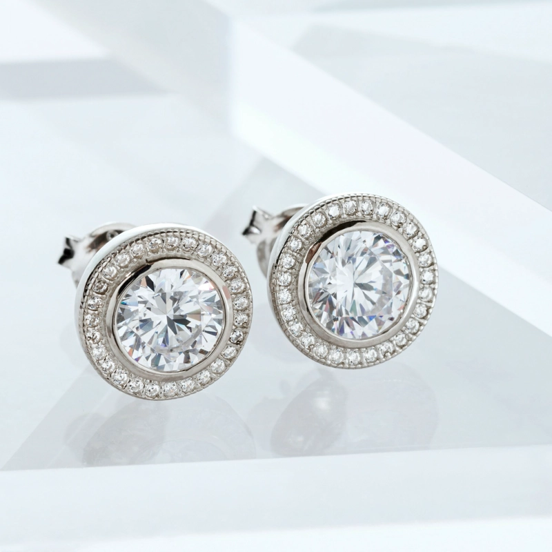 AROS CON BISEL PLATA SR - 2