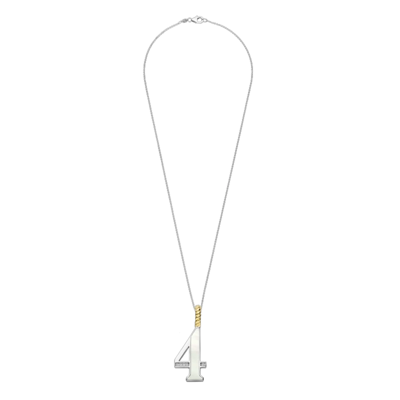 COLLAR TI SENTO NUMERO '4' 6841MW4 - 3
