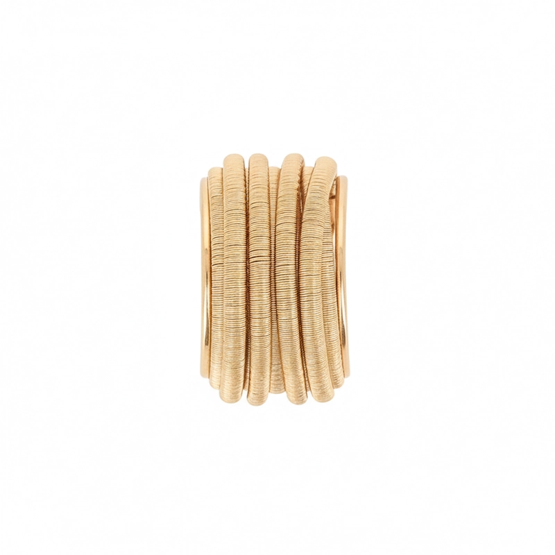 ANILLO PESAVENTO HILOS DORADOS  #16 - 3