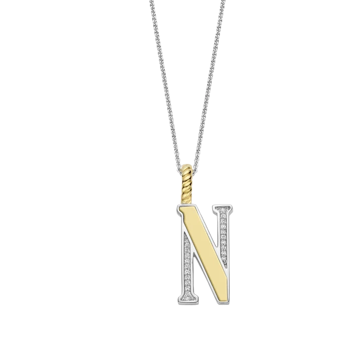 COLLAR TI SENTO LETRA 'N' 6840ZYN - 1