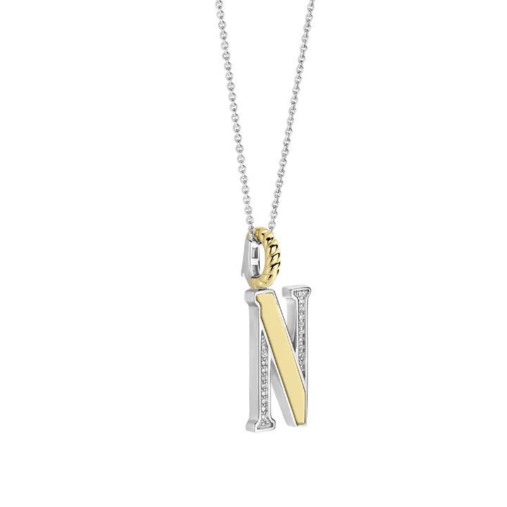 COLLAR TI SENTO LETRA 'N' 6840ZYN - 2