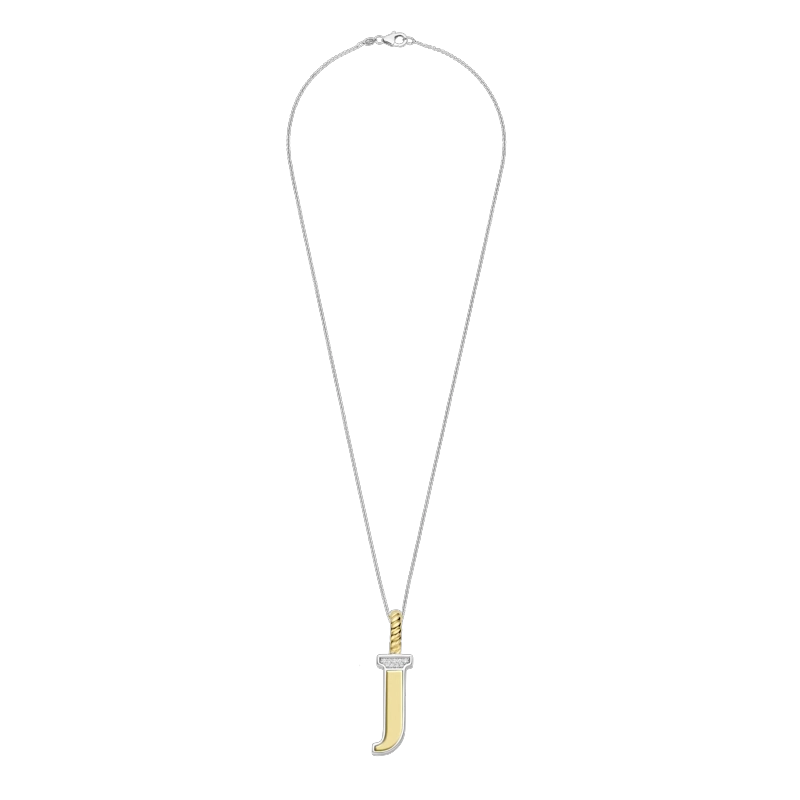 COLLAR TI SENTO LETRA 'J' 6840ZYJ - 2