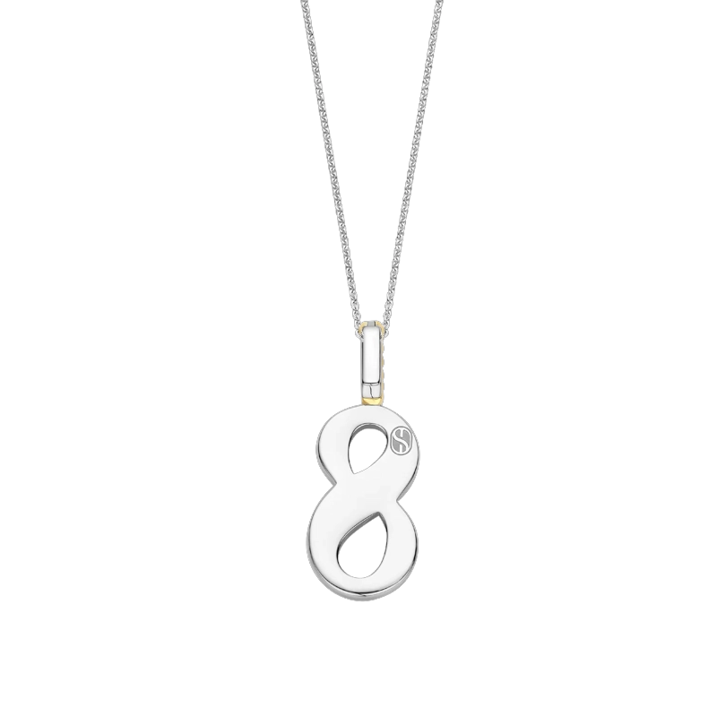 COLLAR TI SENTO NUMERO '8' 6841MW8 - 3