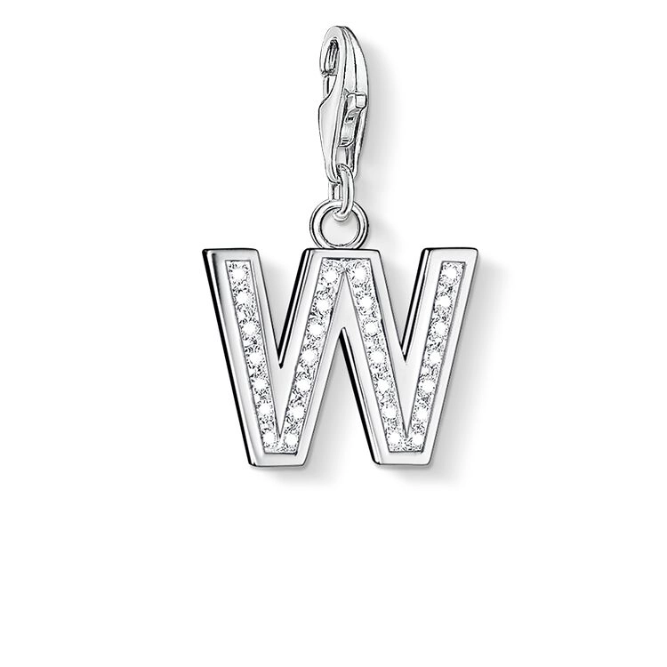 CHARM THOMAS SABO LETRA W - 1