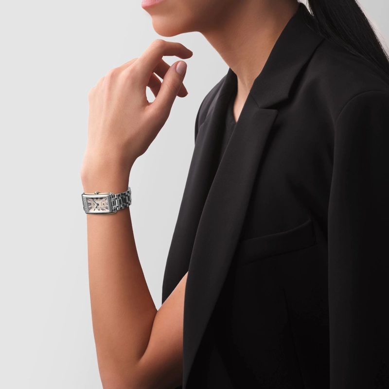 RELOJ LONGINES DOLCE VITA RECT NUMEROS ROMANOS - 2