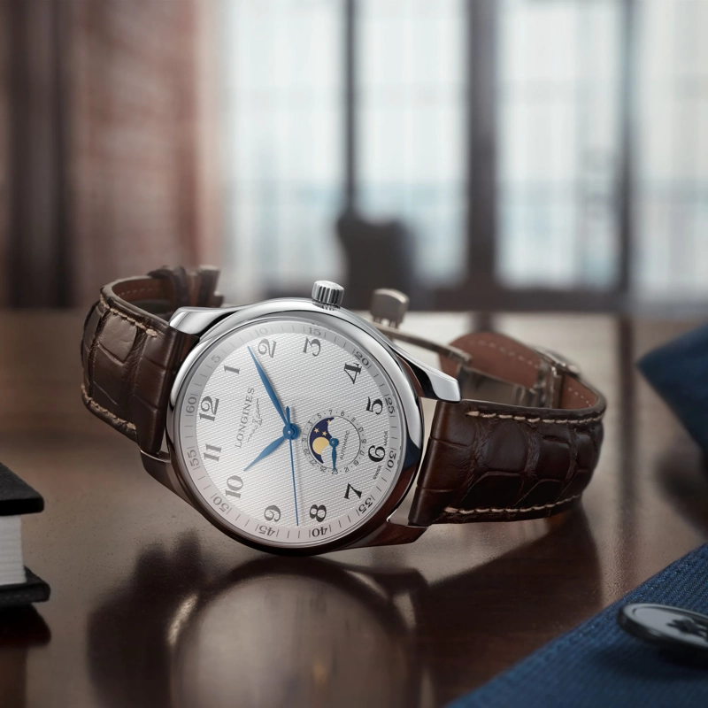 RELOJ THE LONGINES MASTER COLLECTION CUERO 42MM - 3