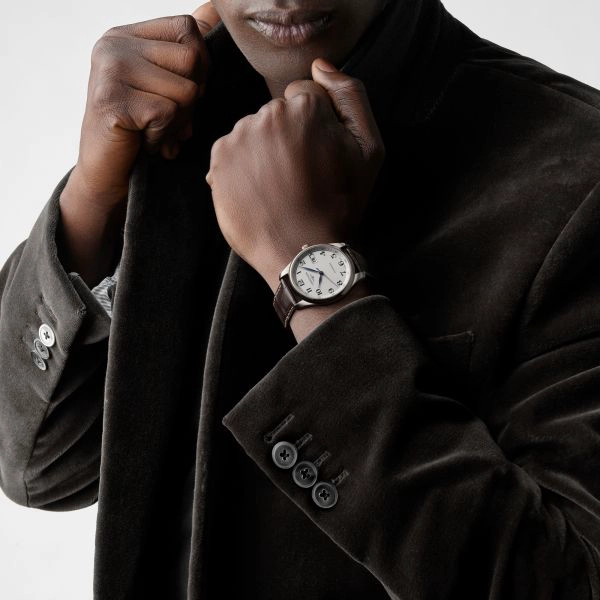 RELOJ LONGINES MASTER COLECTION 40MM CUERO AUTOMATICO - 3