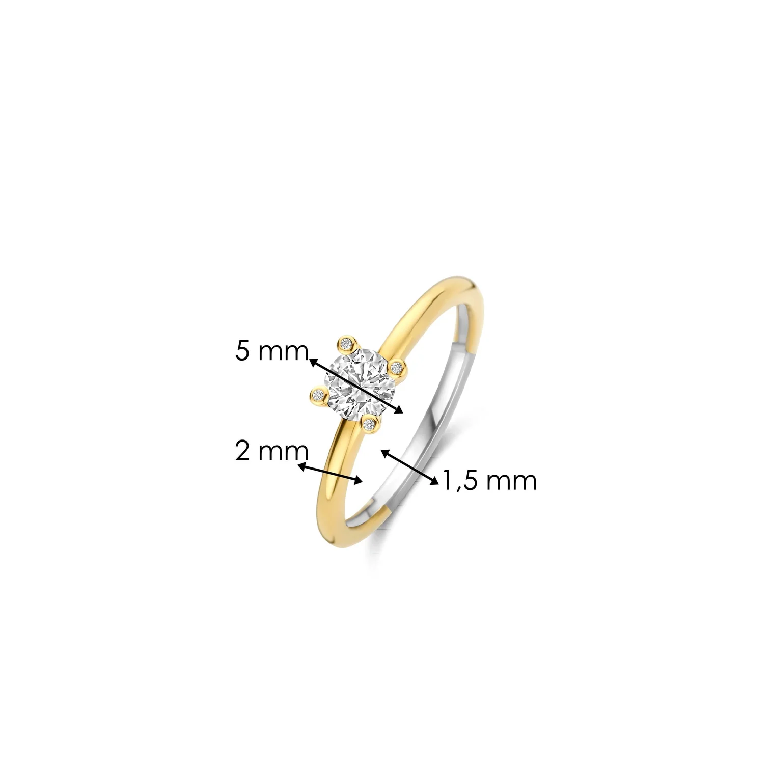 ANILLO TI SENTO 12367ZY/48 - 2