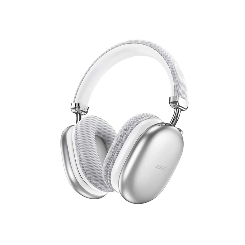 AUDIFONOS BLUETOOTH 90 HORAS BATERIA HIFI HOCO W35 MAX JOY  PLATA - 11