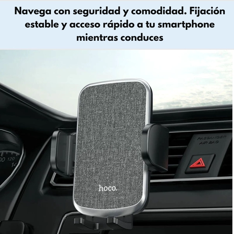 SOPORTE PARA AUTO HOCO CA94 POLARIS PARA REJILLA NEGRO - 2