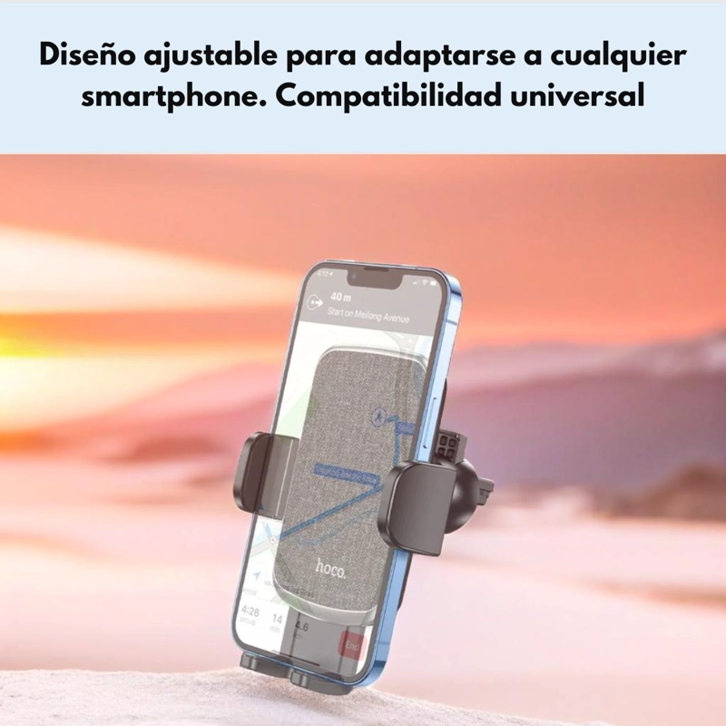 SOPORTE PARA AUTO HOCO CA94 POLARIS PARA REJILLA NEGRO - 3