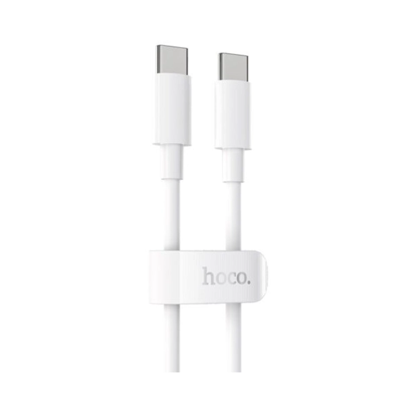 CABLE HOCO X51 TIPO C A TIPO C 100W 2M CARGA RAPIDA - BLANCO - 1