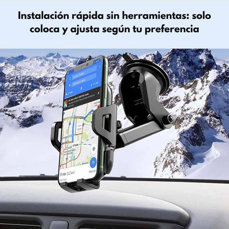 SOPORTE AUTO HOCO CA76 TABLERO CON BRAZO AJUSTABLE - 4