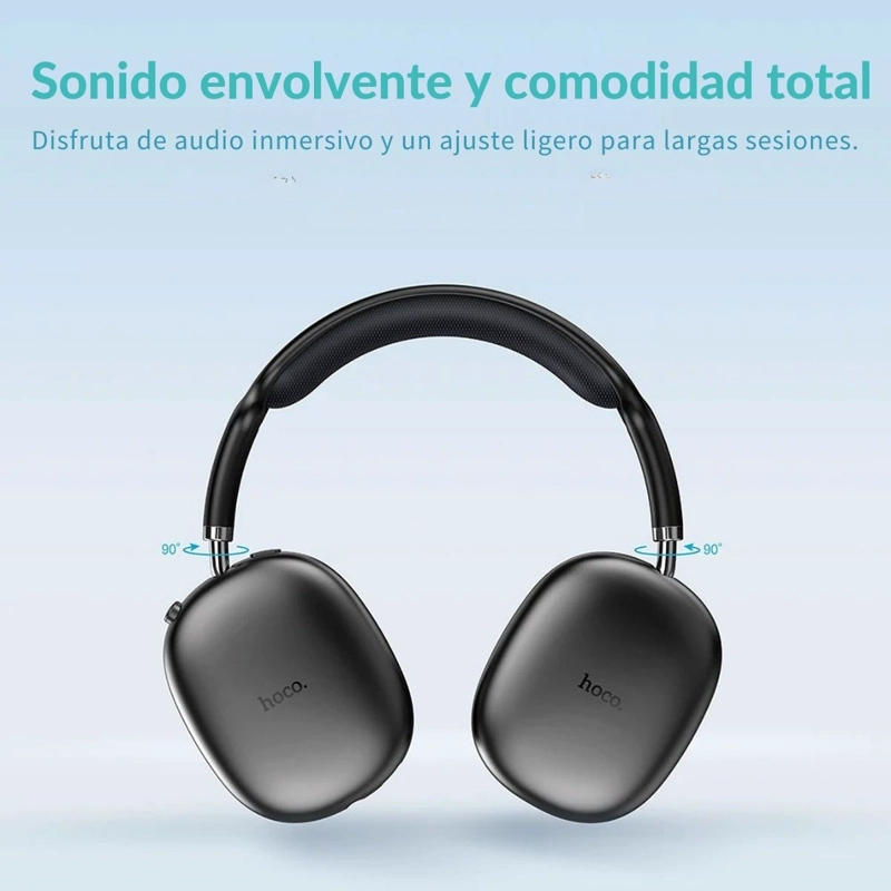 AUDIFONOS INALAMBRICOS 45 HRS BATERIA HOCO W35 AIR OVER EAR - 3