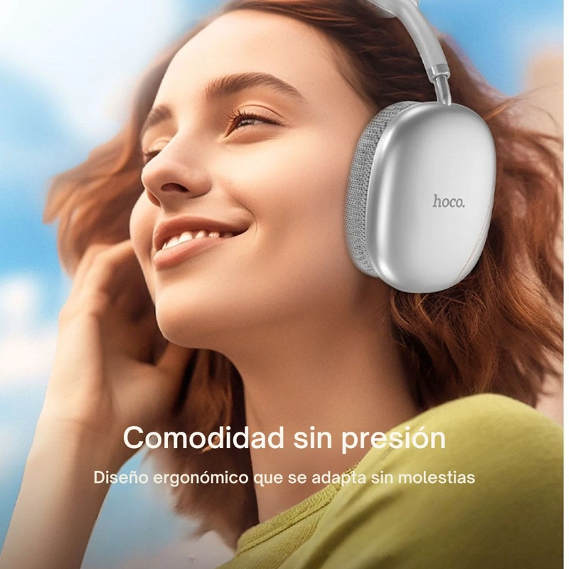 AUDIFONOS INALAMBRICOS 45 HRS BATERIA HOCO W35 AIR OVER EAR - 7