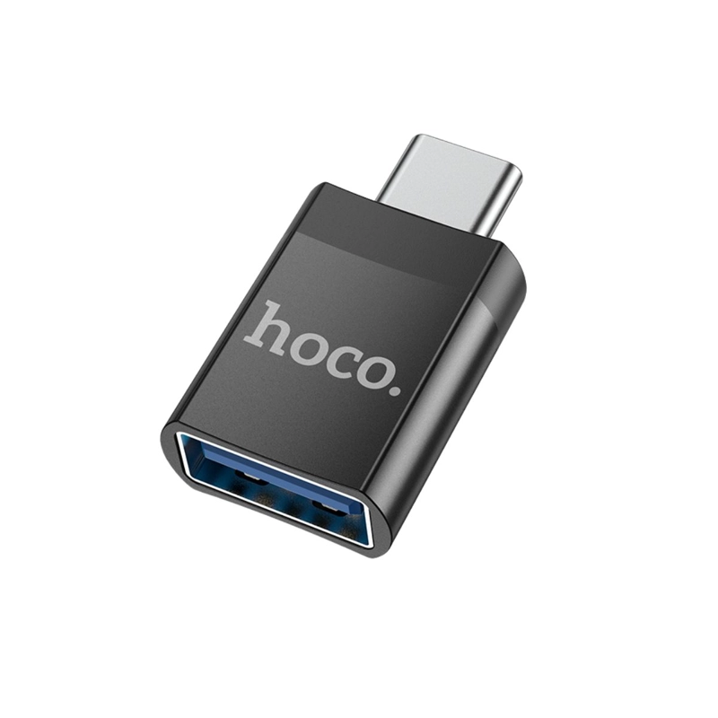ADAPTADOR USB A TIPO C USB 3.0 HEMBRA A MACHO HOCO UA17 OTG - 1
