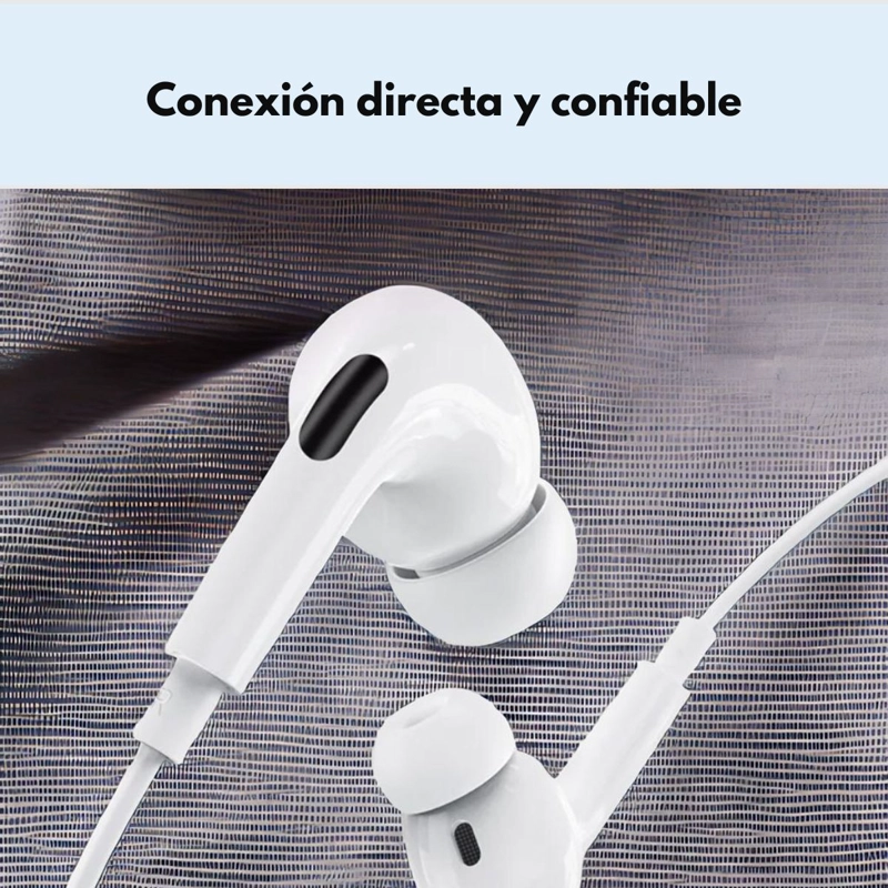 AUDIFONO HOCO M1 PRO LIGHTNING BT5.1 COLOR BLANCO - 3