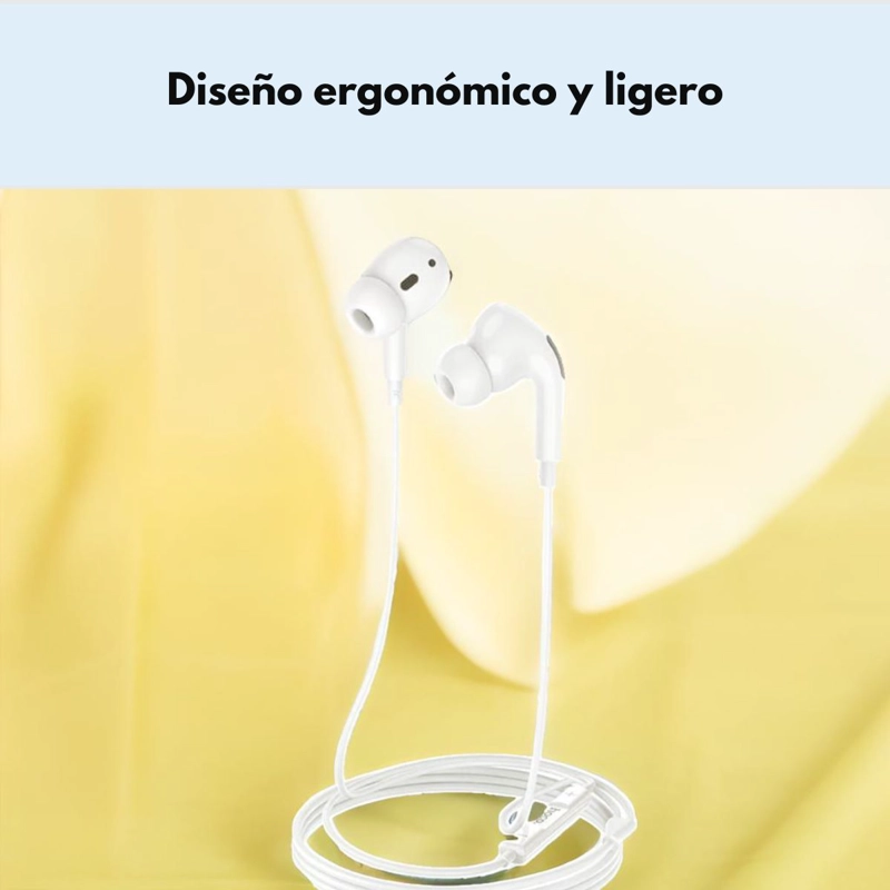 AUDIFONO HOCO M1 PRO LIGHTNING BT5.1 COLOR BLANCO - 5