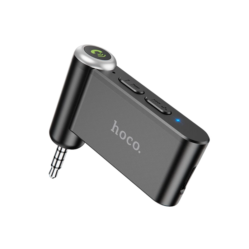 RECEPTOR BLUETOOTH AUTO AUX HOCO E58 MANOS LIBRES FM - 1