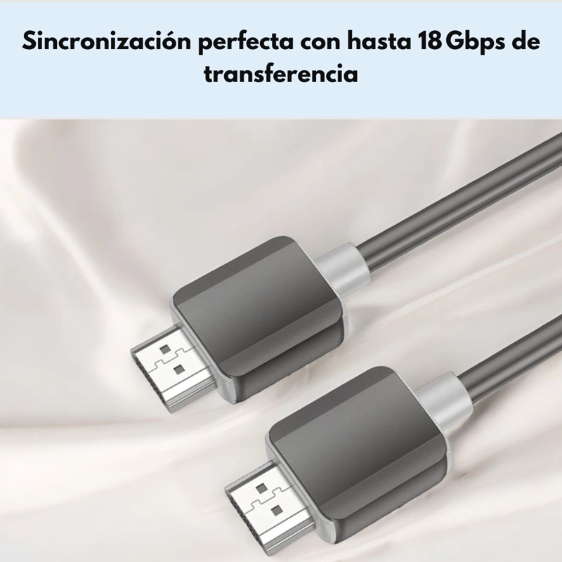 CABLE HOCO HDMI US08 4K HD 2M NEGRO - 5