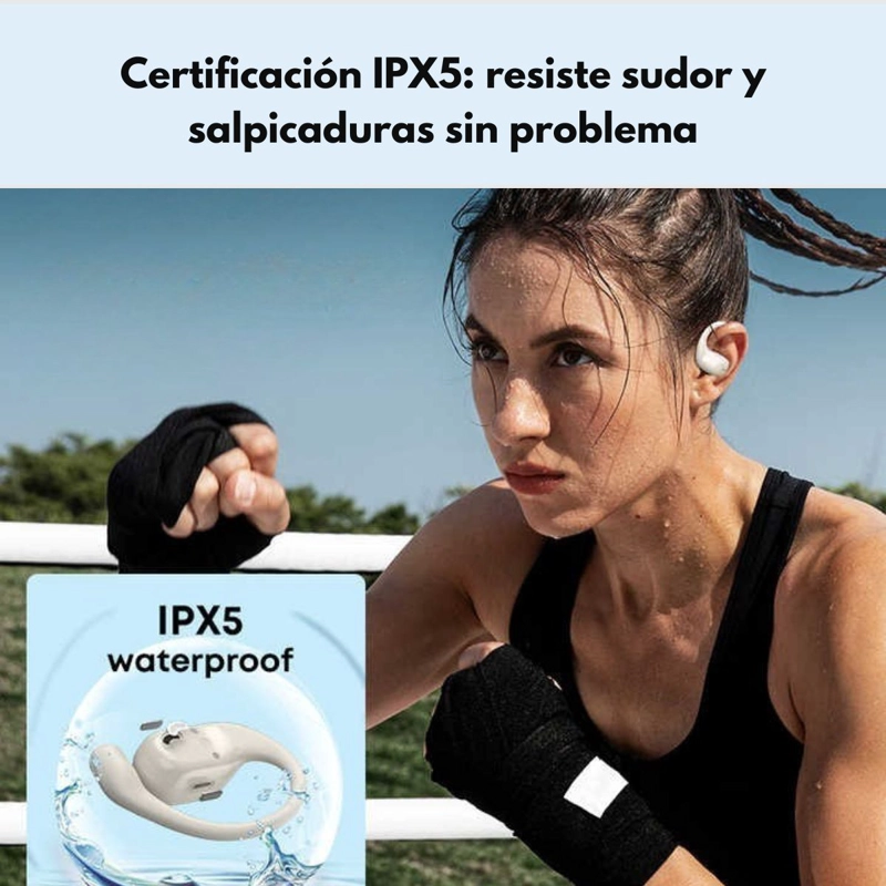 AUDIFONOS DEPORTIVO BLUETOOTH TWS ENC IPX LANGSDOM TS17 - 5