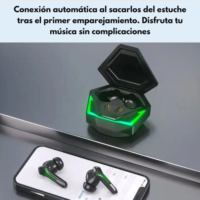 AUDIFONOS LANGSDOM TG17 BLUETOOTH TWS 9D ENC Y MICROFONO - 7
