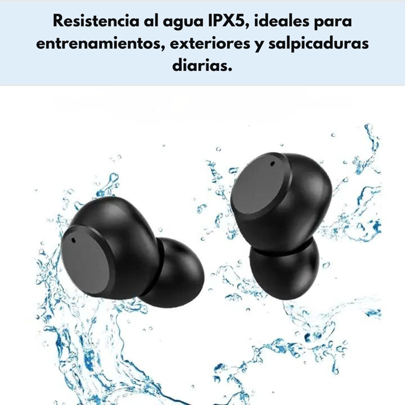 AUDIFONOS LANGSDOM TN58 BLUETOOTH TWS LED Y CARGA RAPIDA - 4