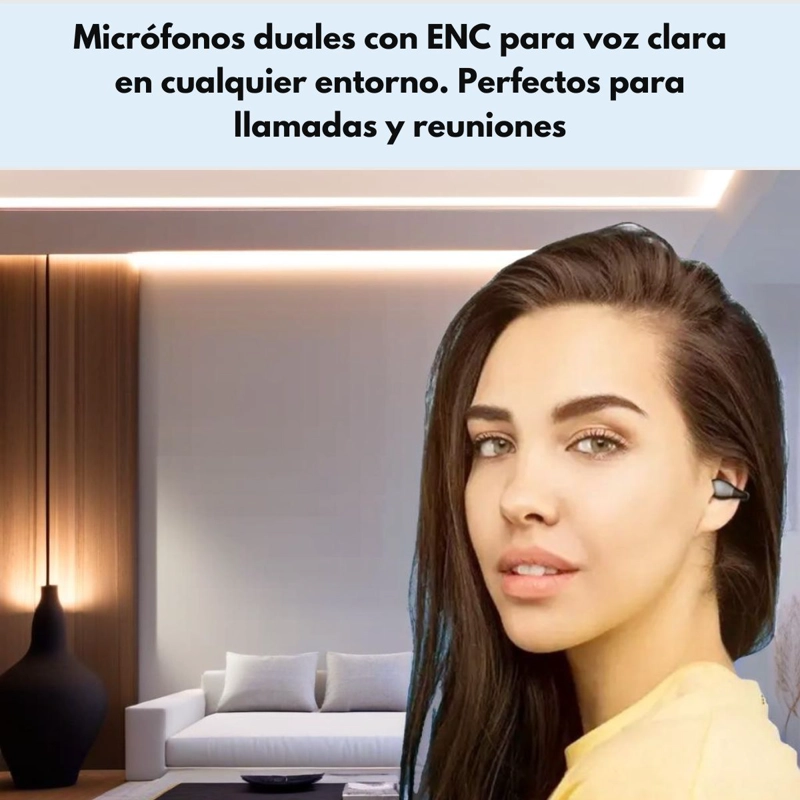 AUDIFONOS LANGSDOM TS03 BLUETOOTH TWS 3D ESTE REO MICROFONO - 3